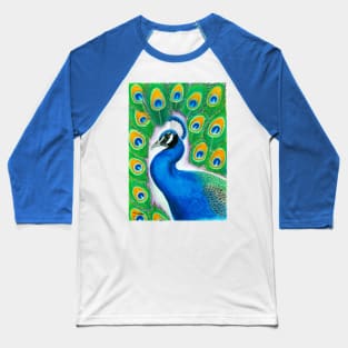 Peacock Baseball T-Shirt